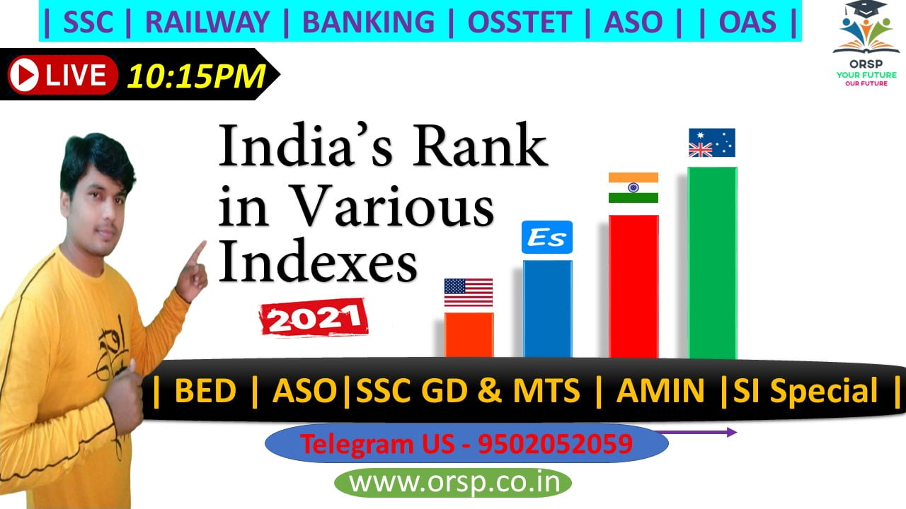 | Important Index | SSC | RAILWAY | BANKING | ASO | AMIN | CT | BED | OAVS |