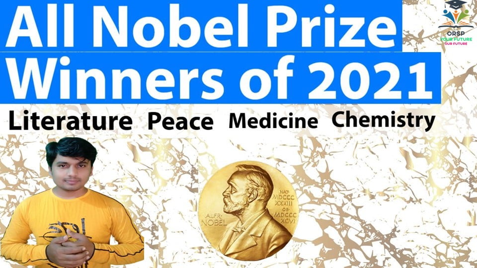 | Nobel Prize Winners List 2021 | ORSP |