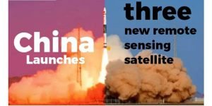 China launches 3 Remote Sensing Satellites using Long March-2D