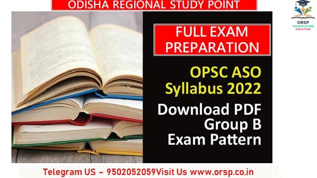 OPSC ASO - Syllabus and Exam Preparation