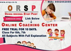 | Online Coaching Class For School Students | 100% Result | Odisha Regional Study Point |